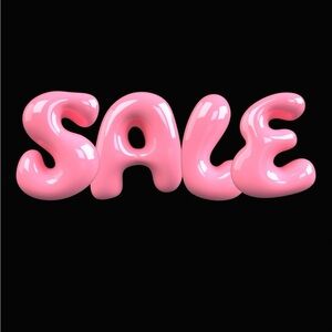 Live sale! Like to be notified! 🎉